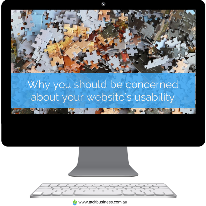 Why you should be concerned about your website's usability